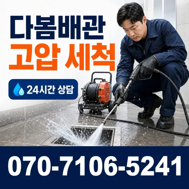 전북 무주군 적상면 자하동길 배관고압세척 상담 이미지 4